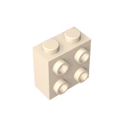 Brick Special 1 x 2 x 1 2/3 with Four Studs on One Side