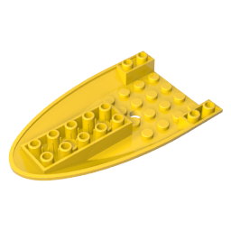 Aircraft Fuselage Curved Forward 6 x 10 Bottom