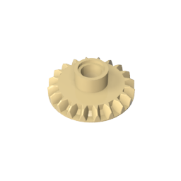 Technic Gear 20 Tooth Bevel with Pin Hole