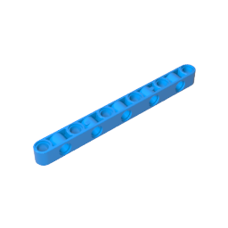 Technic Beam 1 x 11 Thick with Alternating Holes