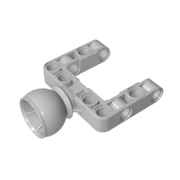 Technic Steering Ball Joint Large Open with C-Shape Pivot Frame