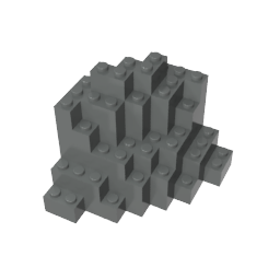 Rock Brick 8 x 8 x 6