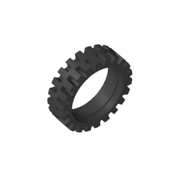 Tyre Offset Tread with Center Band 23 x 7