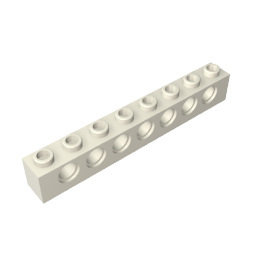 Technic Brick 1 x 8 [7 Holes]